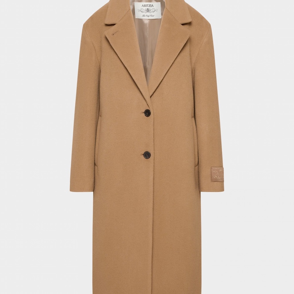 Aritzia Babaton Camel “The Only Coat” software cashmere